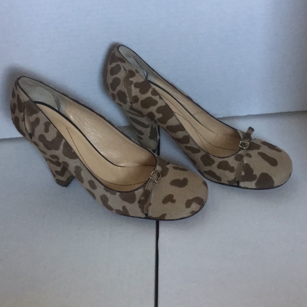 Kate Spade Cheetah Calf Hair Pumps